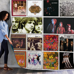 Cream Albums Quilt Blanket Ver14 and Home Decor