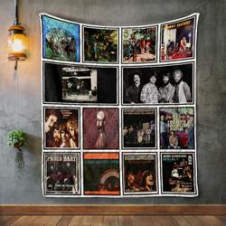 Creedence Clearwater Revival Album Covers Quilt Blanket      and Home Decor