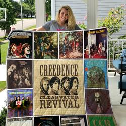 Creedence Clearwater Revival Quilt Blanket      and Home Decor