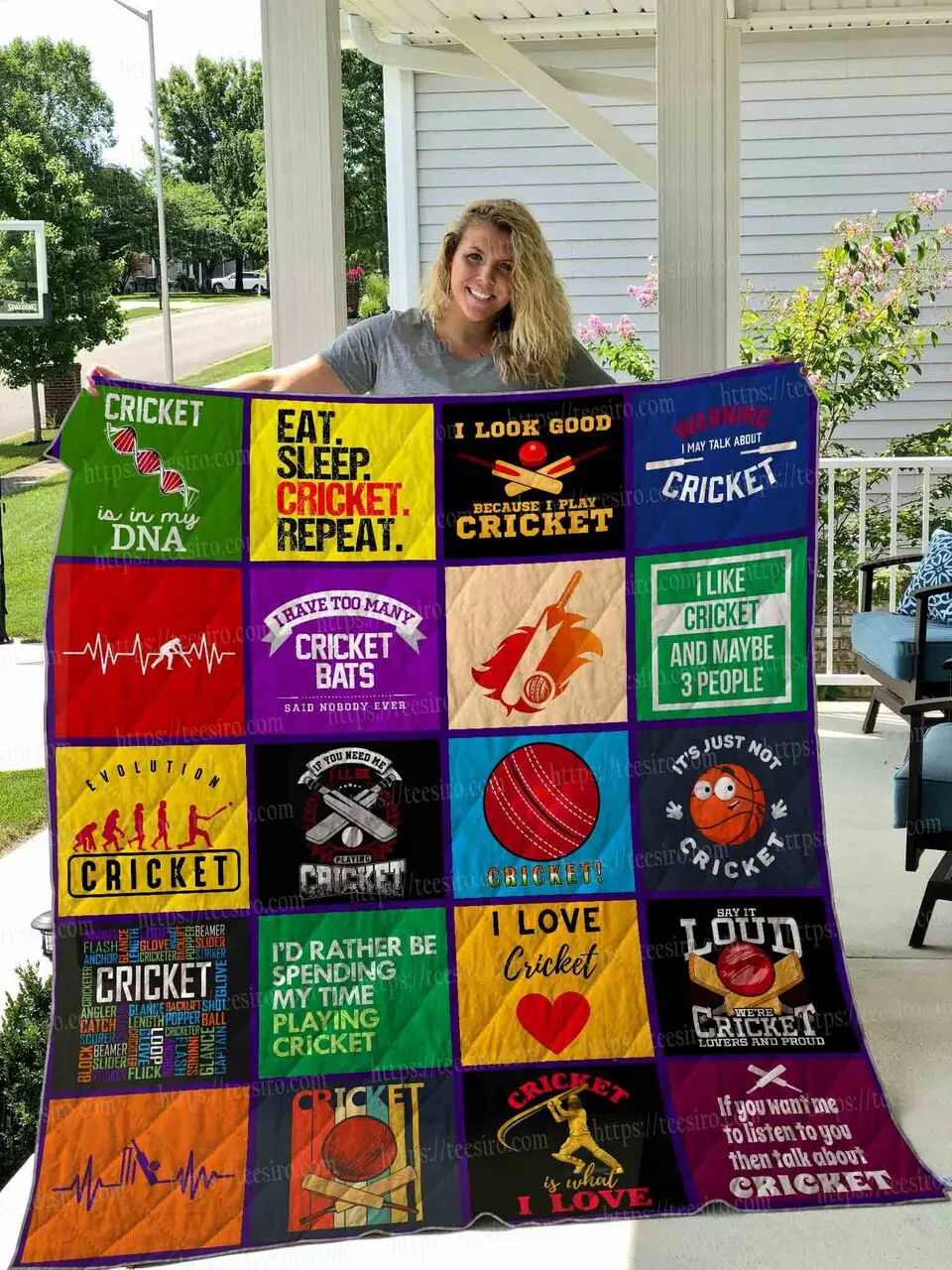 Cricket Quilt Blanket Dhc1501429Vt and Home Decor