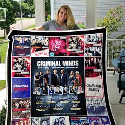 Criminal Minds Quilt Blanket and Home Decor
