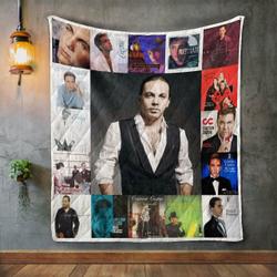 Cristian Castro Album Covers Quilt Blanket and Home Decor