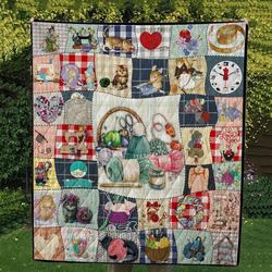 Crocheting Lovers Quilt For Handmade Lovers and Home Decor