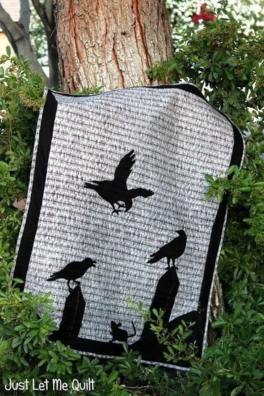 Crow Cla0910176Q Quilt Blanket and Home Decor