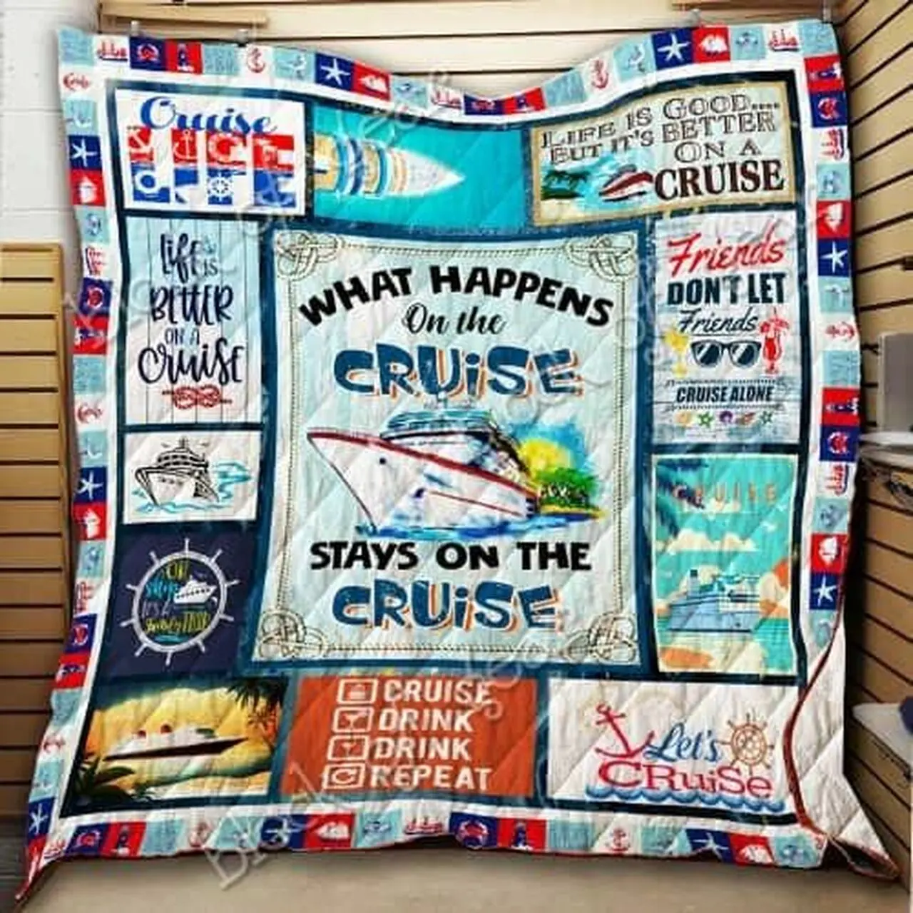 Cruise Cl18100178Mdq Quilt Blanket and Home Decor