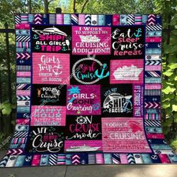 Cruise Girl DHCDHC DT2210 Quilt Blanket 1 and Home Decor