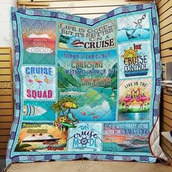 Cruising Life Cl18100179Mdq Quilt Blanket and Home Decor