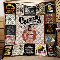 Curvy Girl Quilt Blanket Dhc0102389Td and Home Decor