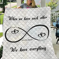 Custom Blankets Personalized Mr And Mrs Blanket - Quilt Blanket and Home Decor