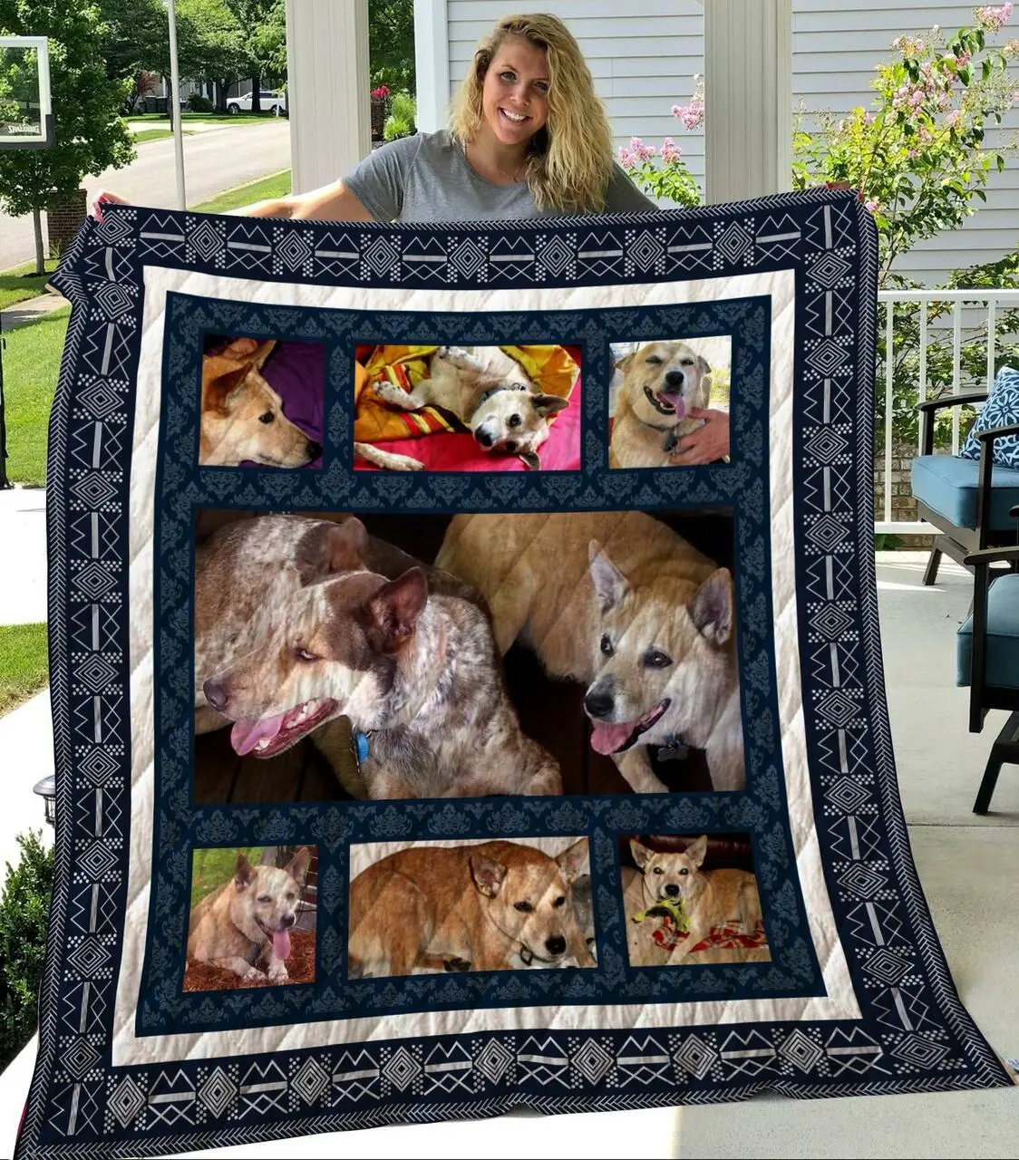 Custom42 Robert Carman Quilt Blanket Quilt and Home Decor