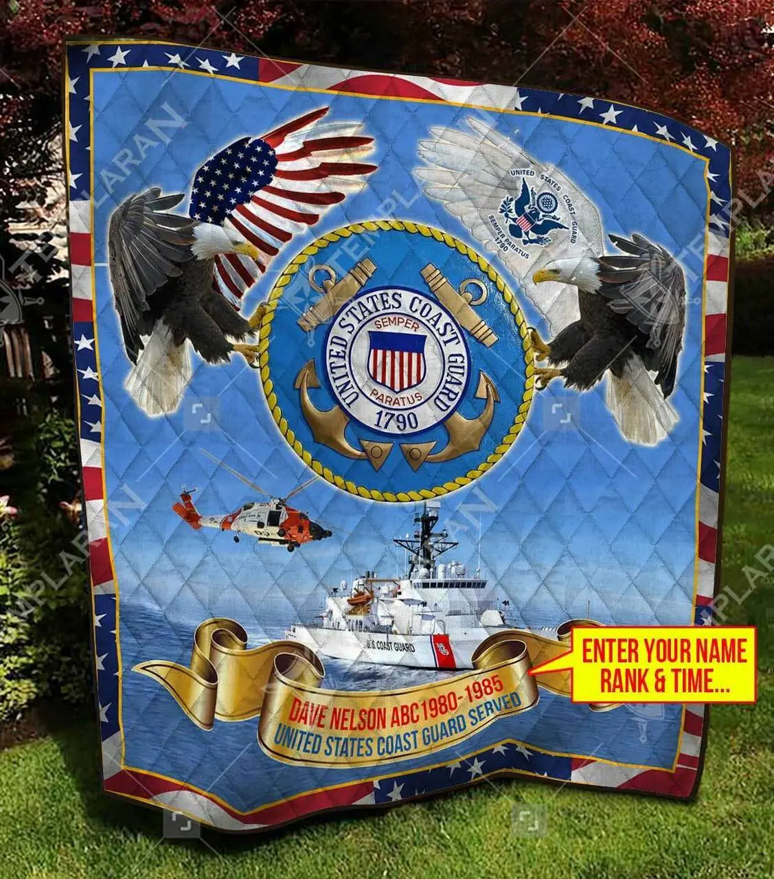 Customizable Edition Blanket Dql-Qvk00106 Quilt and Home Decor