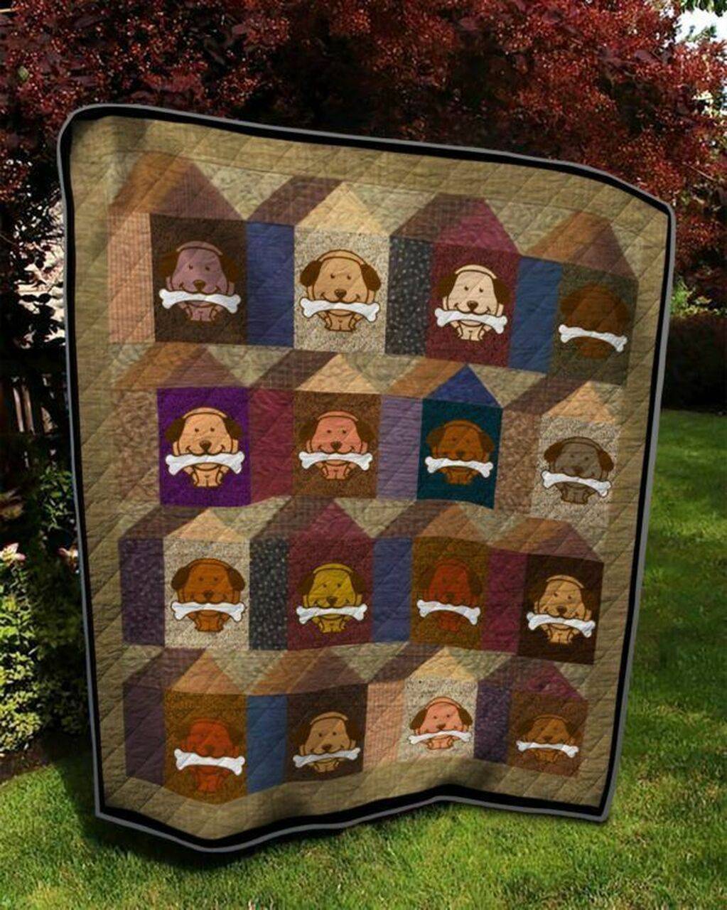 Cute Beagle Hur Quilt Cysimu and Home Decor