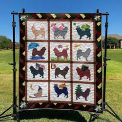 Cute Dog 20 DHCLD0909 Quilt Blanket and Home Decor