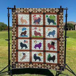 Cute Dog 27 DHCLD0909 Quilt Blanket and Home Decor
