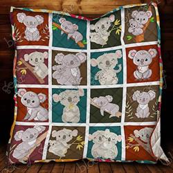 Cute Koala Hur Quilt po and Home Decor