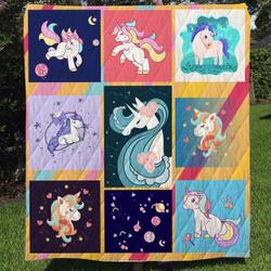 Cute Unicorn Quilt  Quilt and Home Decor