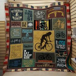Cycling Cycling Mode Always On Quilt Blanket Dhc04011439Dd and Home Decor