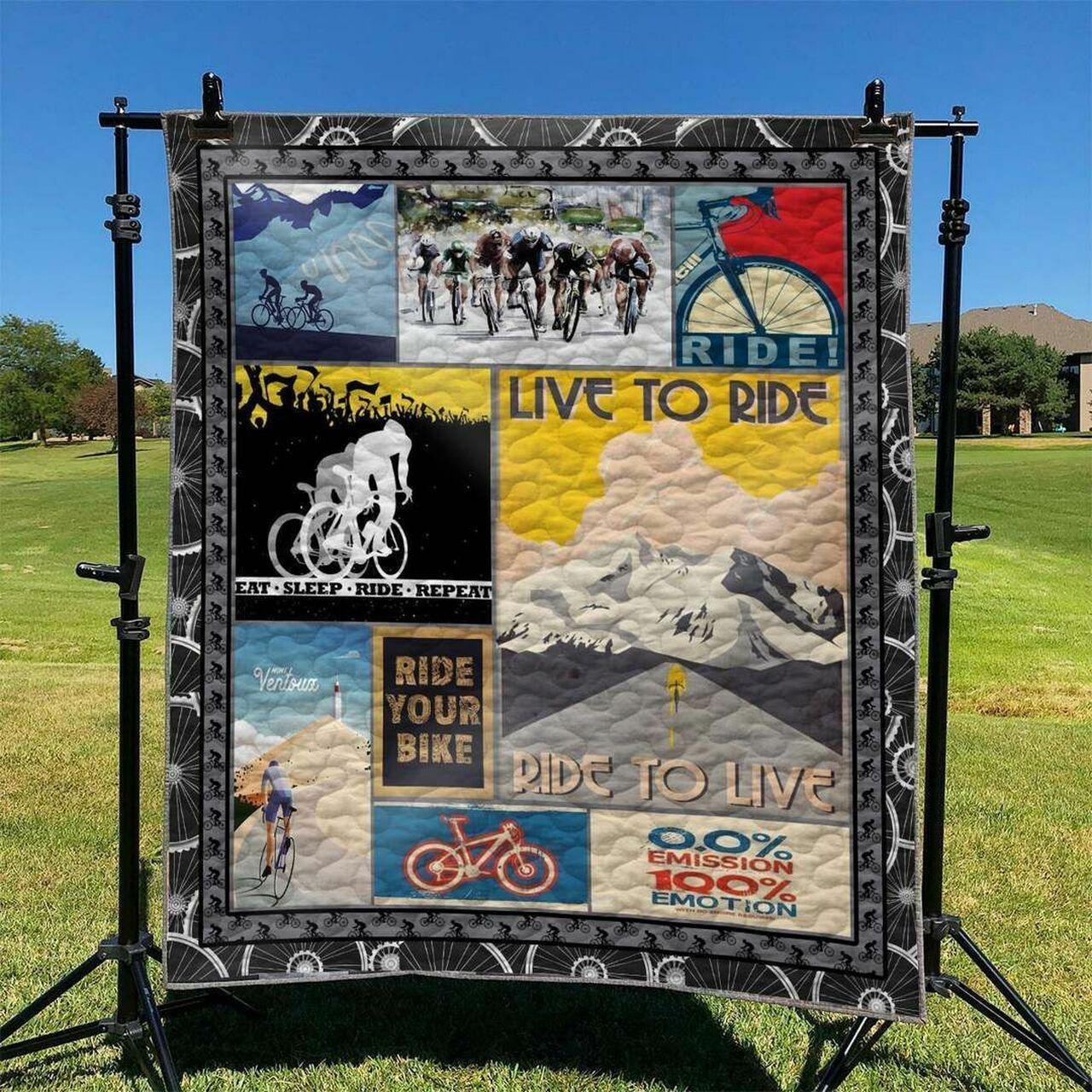 Cycling Hur Quilt oh and Home Decor