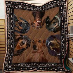 Dachshund 03 Blanket Th10072019 Quilt and Home Decor