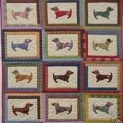 Dachshund Cla0710309Q Quilt Blanket and Home Decor