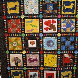 Dachshund Cla250658 Quilt Blanket and Home Decor