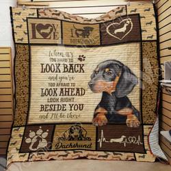 Dachshund Dog Blanket Lnt1012074 Quilt Blanket and Home Decor