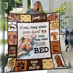 Dachshund Dog E Quilt Derqzj and Home Decor