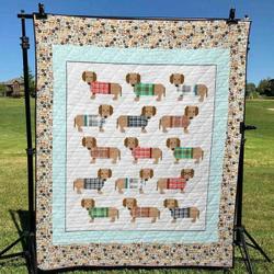 Dachshund Dtc2410153 Quilt Blanket and Home Decor