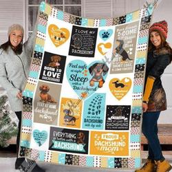 Dachshund E Quilt Derqew and Home Decor