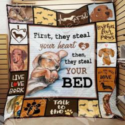 Dachshund Hur Quilt Bevrro and Home Decor