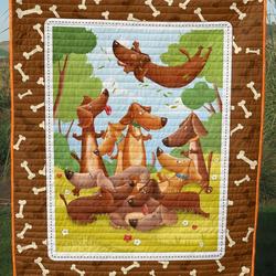 Dachshund I Got My Right Quilt Blanket Dhc0201201397Td and Home Decor