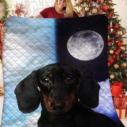Dachshund Jfj Quilt Rmc and Home Decor