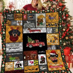 Dachshund Jfj Quilt Rzt and Home Decor
