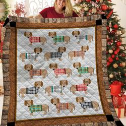 Dachshund Jfj Quilt Sks and Home Decor