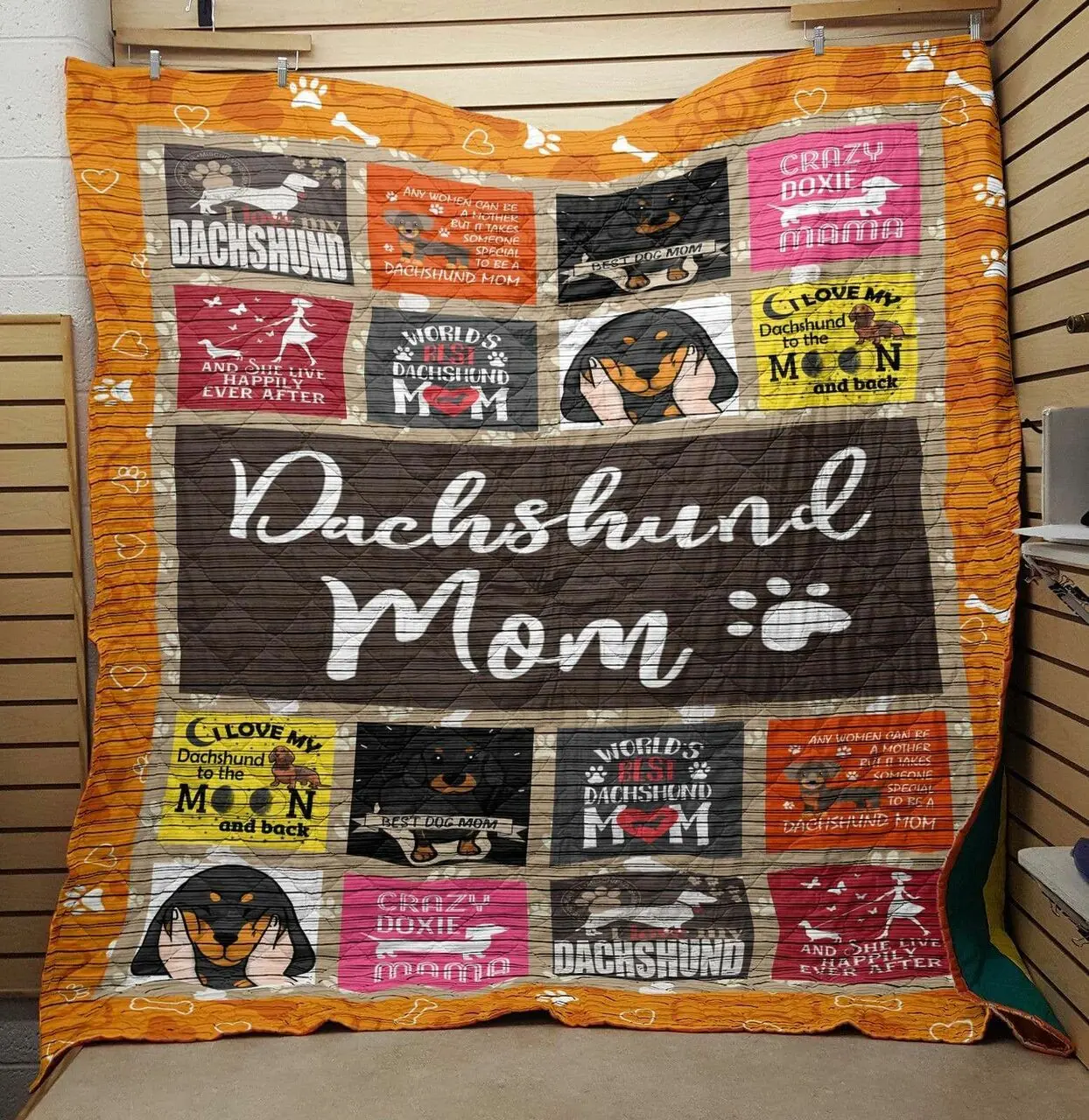 Dachshund Lucky Charm U Quilt Nc and Home Decor