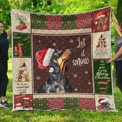 Dachshund Quilt Blanket Dhc13123962Vt and Home Decor