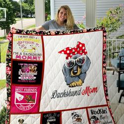 Dachshund Quilt Blanket Dhc1501473Vt and Home Decor
