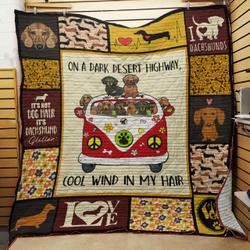 Dachshund Quilt Tt68-0808  Quilt and Home Decor