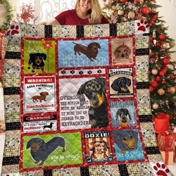 Dachshunds Collection Dachshund Doxie Wiener Dog Lovers CL291220353MI Quilt Blanket and Home Decor