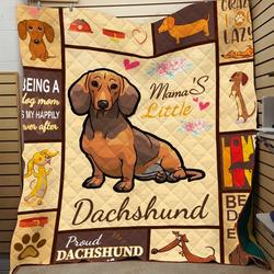Dachshunds Lovely Dachshund Doxie Wiener Dog Lovers CL150121020AT Quilt Blanket and Home Decor