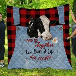 Dairy Cattle Quilt Bed Set & Quilt Blanket TUE4806 - TUQ4806 and Home Decor