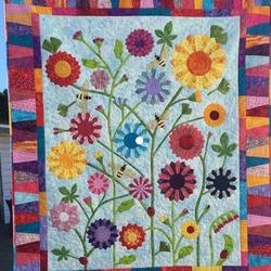 Daisy Garden Cla1710124Q Quilt Blanket and Home Decor