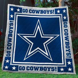Dallas Cowboys B120971 Quilt Blanket and Home Decor