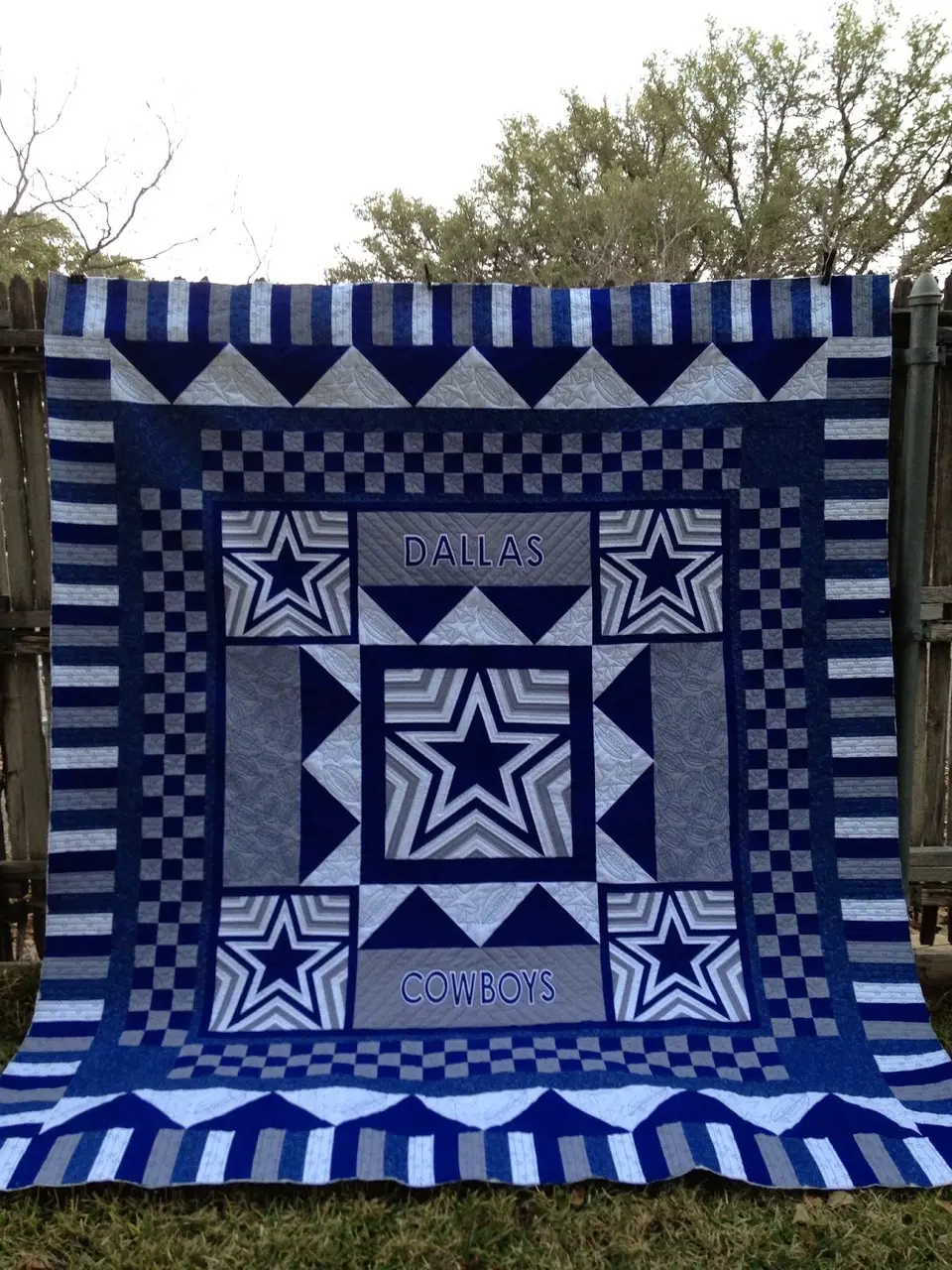 Dallas Cowboys Quilt and Home Decor