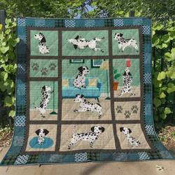 Dalmatian Nt040608 Quilt Blanket and Home Decor