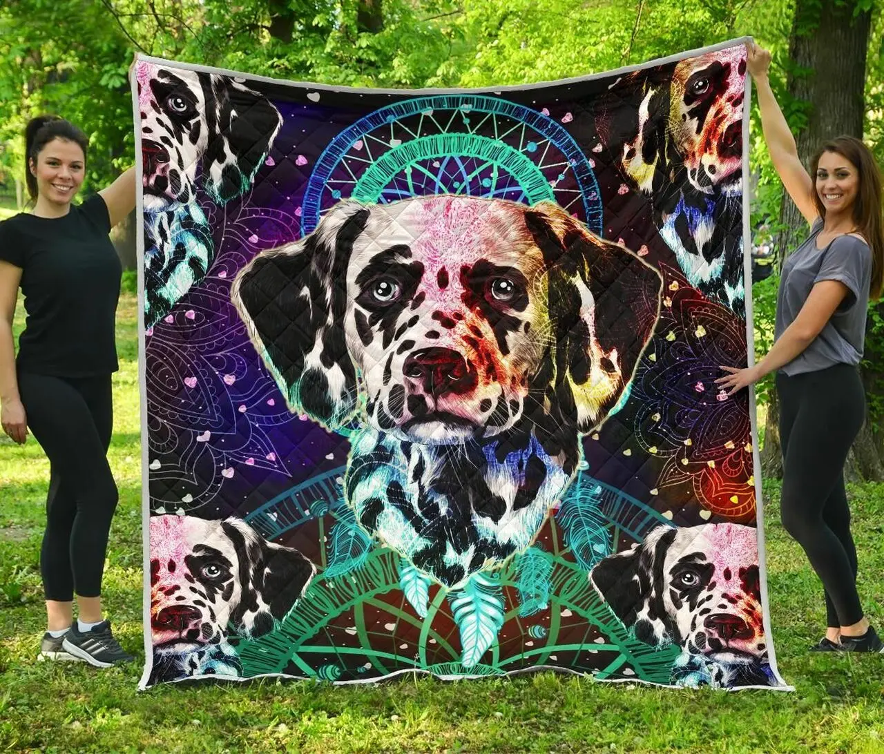 Dalmatian Quilt Blanket Dhc09121620Dd and Home Decor