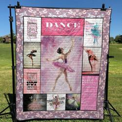 Dancers Turn Out Better Quilt Blanket Yln7  Quilt and Home Decor