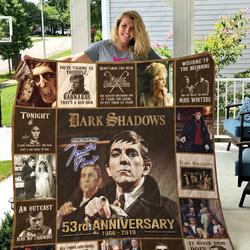 Dark Shadows Quilt Blanket Ver 1      and Home Decor