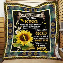 Daughter Of God Quilt Blanket ABC07113962 and Home Decor