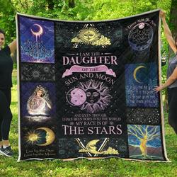 Daughter Of Sun And Moon Cl12100219Mdq Quilt Blanket and Home Decor